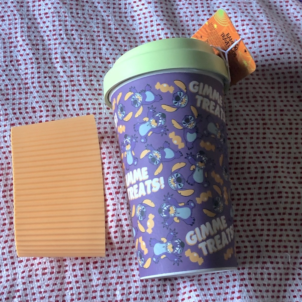 Disney Stitch Bamboo Travel Mug